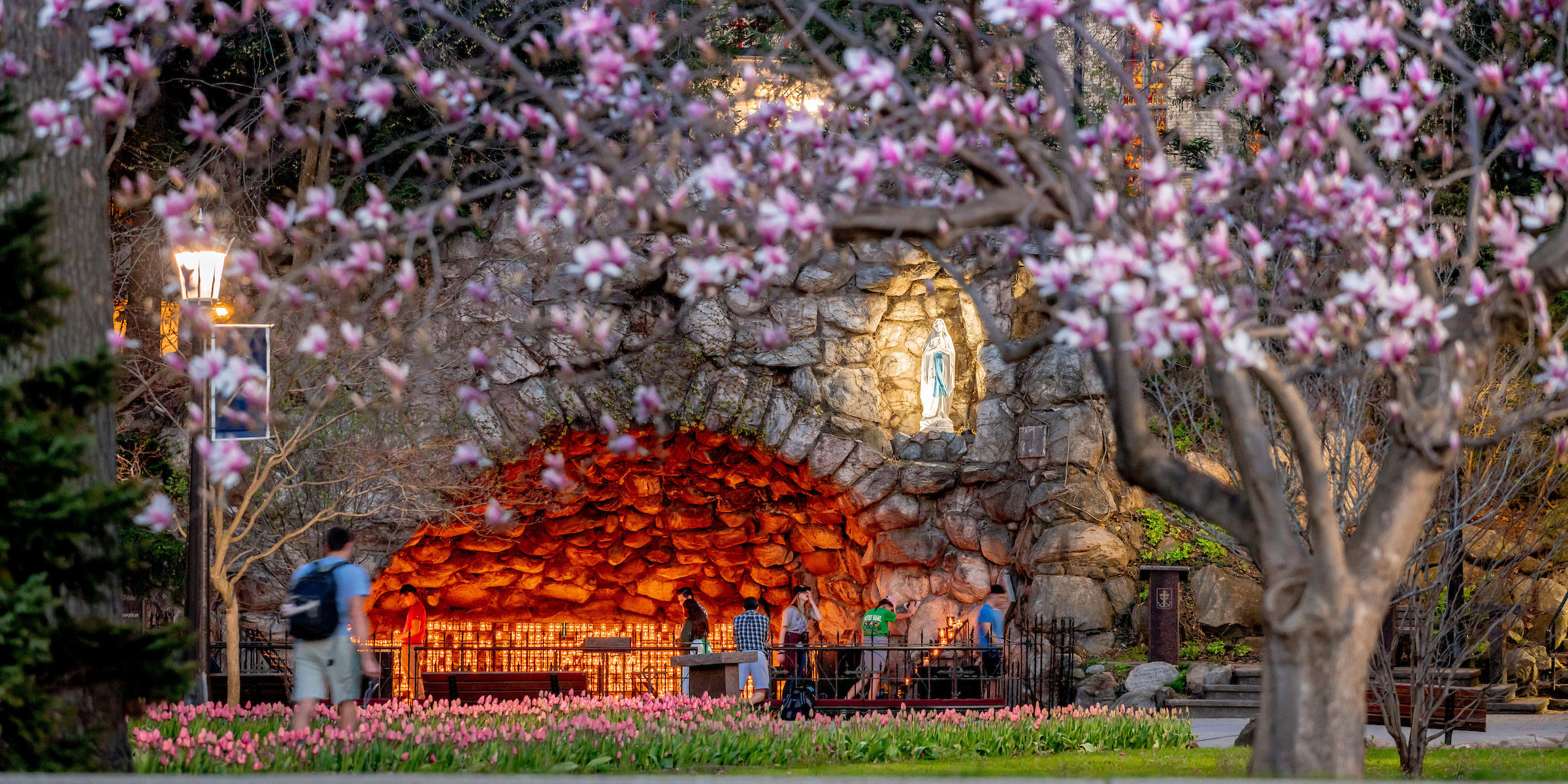 Grotto of Our Lady of Lourdes | Locations | Campus Tour | University of ...